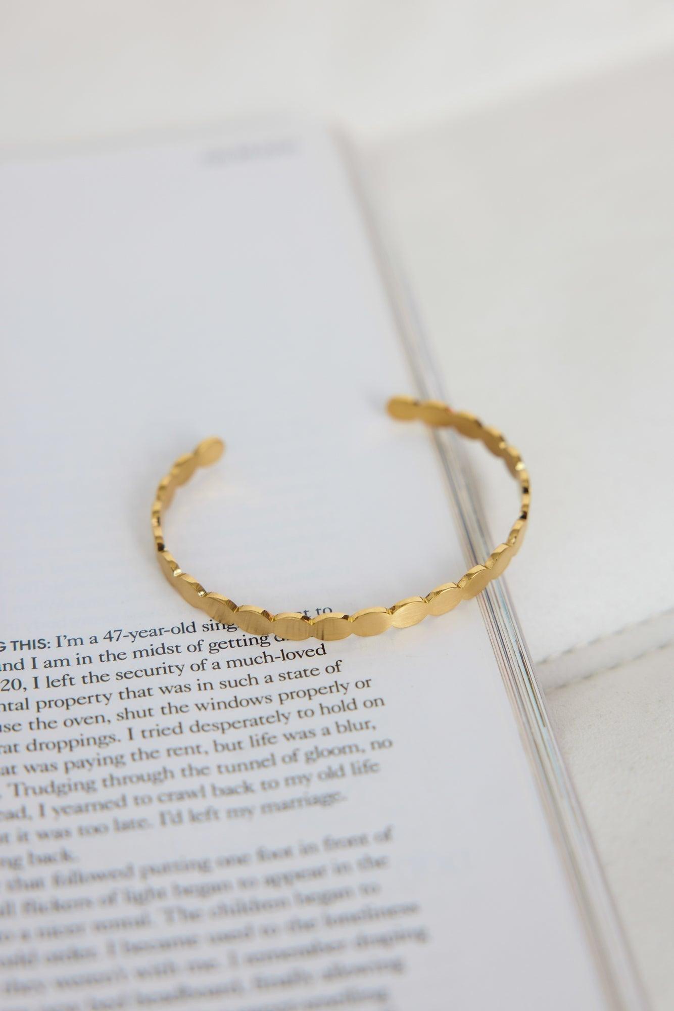 18 karat forgyldt Aphrodite armbånd i guld