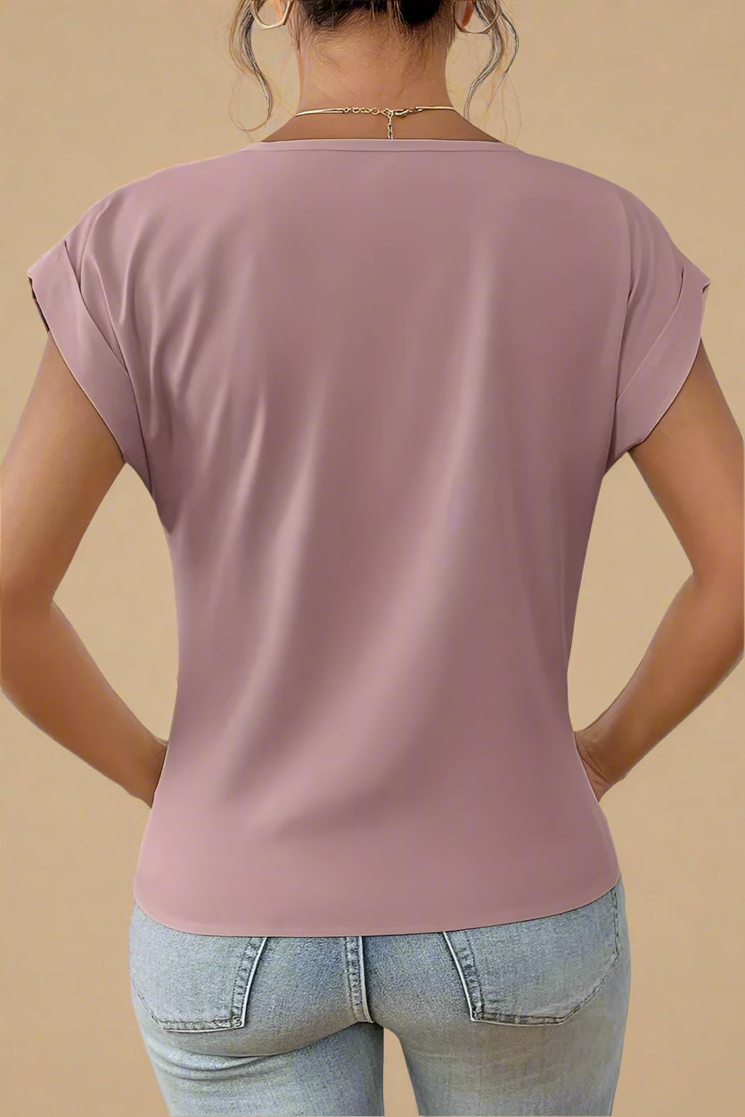 Freja | BLUSE Elegant bluse med detaljer