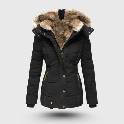 Hanne™ - Winter Jacket with Fluffy Collar and Slim Fit