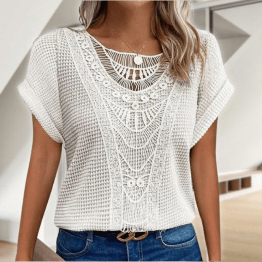 Karin – Elegant Ibiza-stil bluse