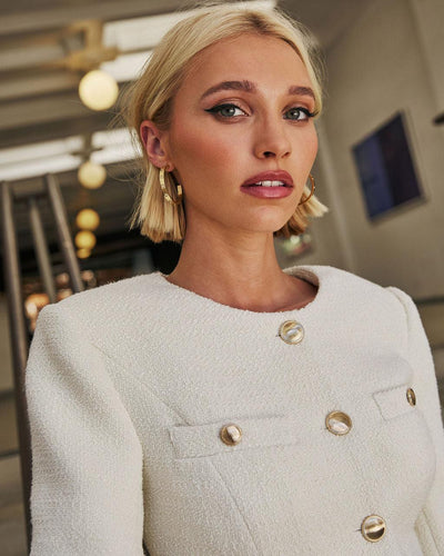 Endless Loveøreringe med rhinestone-besætning